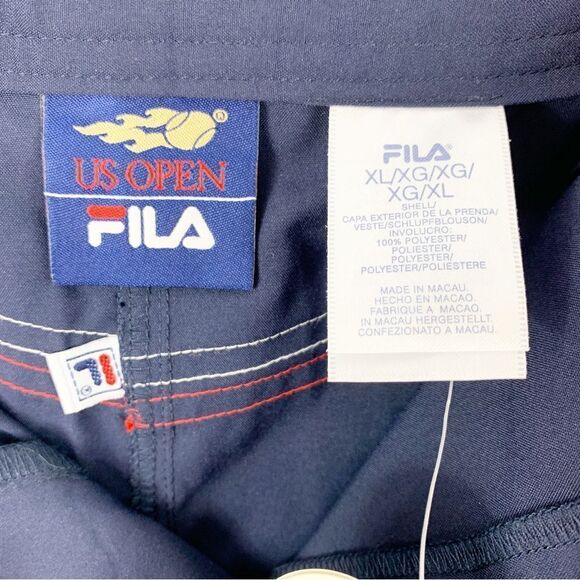 Vintage 90s FILA Tennis Skirt US Open XL - Picture 7 of 12